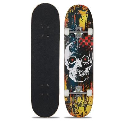 China Outdoor Activities Wholesale Double Deformed Four Wheel Skateboard for sale