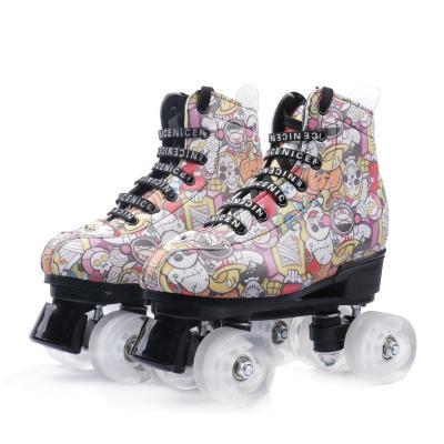 China Fashion\cheap factory price wholesale 4 wheels skate comfortable\durable shoes outdoor roller skates for adults for sale