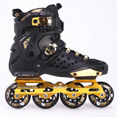 China Adjustable PP Inline Skates For Kids And Adults Outdoor Roller Skates for sale