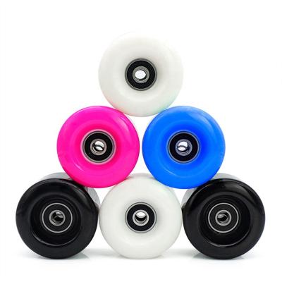 China Fashion\Comfortable\Durable Wheel Eight Double Row Suit Roller Skates High Rebound PU Wheel for sale