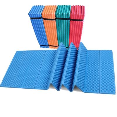 China Egg Groin Nest Double Folding Camping Lightweight Outdoor Thickened Portable Mat for sale