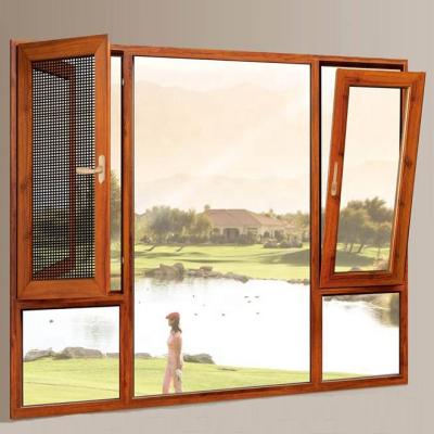 China Aluminum Folding Screen China Factory Casement Windows Turn And Tilt Windows for sale