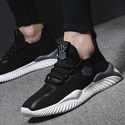 China Huatong 2022 Damping Sports Breathable Spring and Summer Men's Fly-kit Mesh Lazy Mesh Men's Shoes Sports Shoes for sale