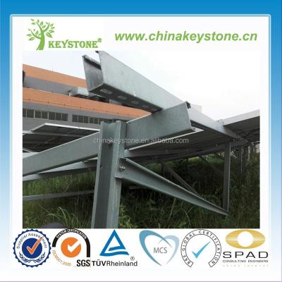 China Commercial Solar Panel Mounting Galvanized Steel C Channel Solar Mounting System for sale