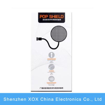 China Professional microphone Pop filter windproof screen PS11 Black pop shield for sale