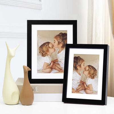 China Custom DIY Fingerprint Frame Wholesale 8*10 Picture Frame with Organic Glass for Wooden Wall or Table Display Photo Frame for sale