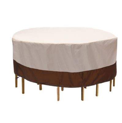 China Outdoor Waterproof Round Table Cover Sofa Bench Sofa Chair Cover Oxford Furniture Dust Cover for sale