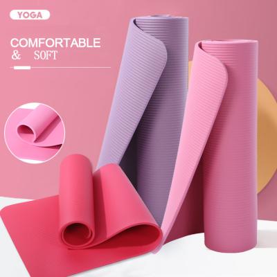 China 2021 Hot Selling EVA Yoga Mat Foam Strip, Yoga Pilates 10MM Textured Non Slip Outdoor Yoga Mats for sale