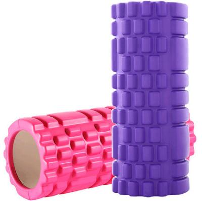 China 2021 Hot Selling EVA Foam Fitness Massage Yoga Wheel Roller Column Eva Paint Foam Roller for sale