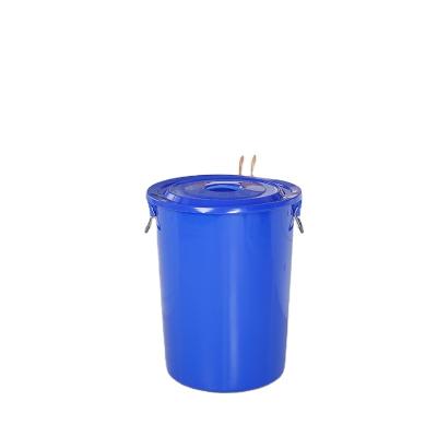 China Heavy Duty 120L Kitchen Stocked Large Size Plastic Tempering Bucket With Lids for sale