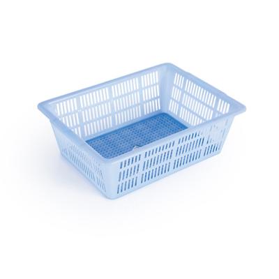 China Mesh Promotional Factory Price Durable Using Large Mobile Plastic Crates For Fruits And Vegetables for sale