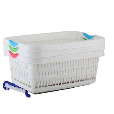 China Minimalist Promotional Goods Using Plastic Mesh Toy Kitchen Storage Basket for sale