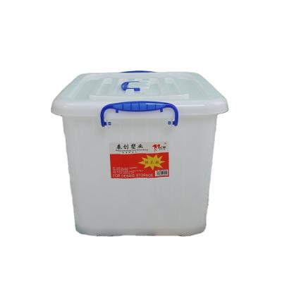 China Suitable Price High Quality Portable Plastics Large Stocked Storage Container for sale