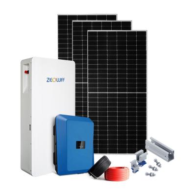 China Wholesale Complete Set Home Off Grid Solar Power System Home Kits Solar Powered System Price for sale