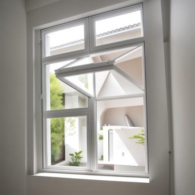 China Zuhause Aluminiumbildbare Fensterplatten Glas gleitende zweifältige Fenster zu verkaufen