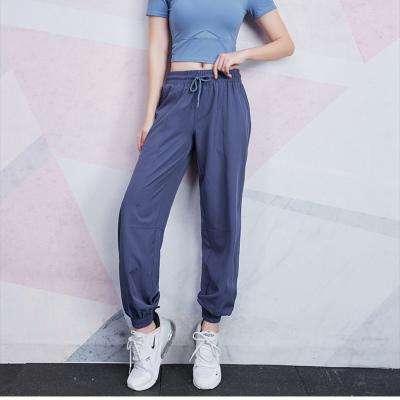 China Breathable Custom Sports Jogger Set Pants For Women Training And Jogging Pants Loose OEM Customized Quick Dry Sports Pants For Women for sale