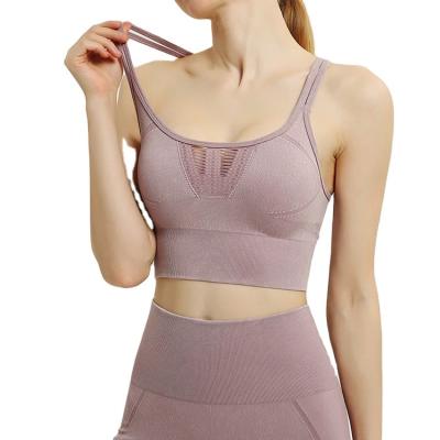 China Professionally Made Breathable Cheap Stereo Cup Lift Up Yoga Gym Bra for sale