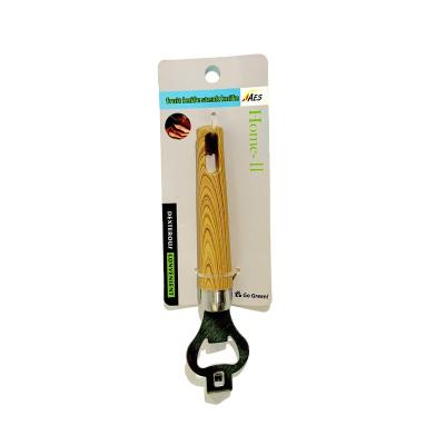 China Simple Minimalist Wood Grain Corkscrew for sale