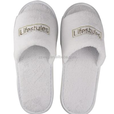 China Foldable Disposable Disposable Salon Spa Slippers Custom Sippers For Hotel And Airline for sale