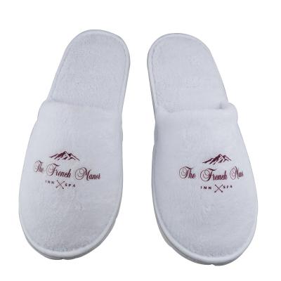 China High Quality Disposable Fleece Slippers Coral Slippers for Hotel and Spa for sale