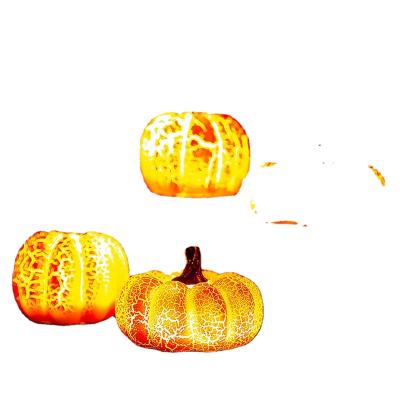 China Glowing India Halloween Pumpkin Lantern, Skuls Head Haunted House Lights For Party Decor Halloween Resin Figurines Crafts for sale