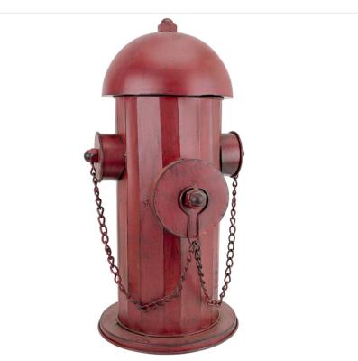 China Europe Pet Supplier Polyresin Fire Hydrant Statue Puppy Pee Post & Pet Storage Container, Medium, Full Color for sale