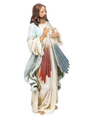 China Europe 9.5 inch - Jesus Christ Divine Mercy Renaissance collectible resin statue stone figurine for sale