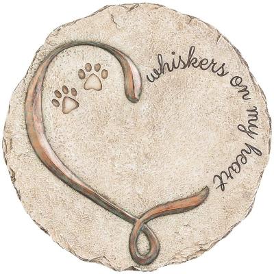 China Favorites of Europe on My Heart Garden Memorial Stone, Memorial, Indoor/Outdoor for sale