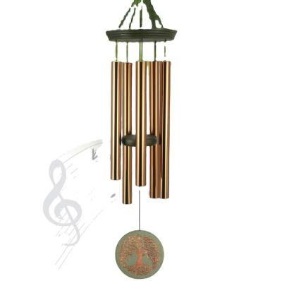 China Europe Wind Rings Outer Deep Tone, 36 Inch Large Memorial Windchimes For Loss Of Loved Ones Engrave Tree Of Life for sale