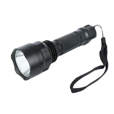 China Classic Rechargeable C8 Flashlights Camping Led Torch T6 Portable Waterproof Powerful Flashlight 5 Mode for sale