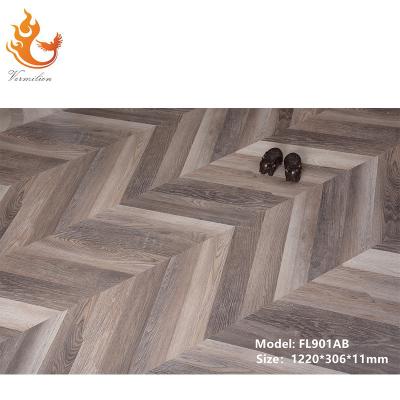 China Household laminate parquet technics and engineered flooring type hdf for sale