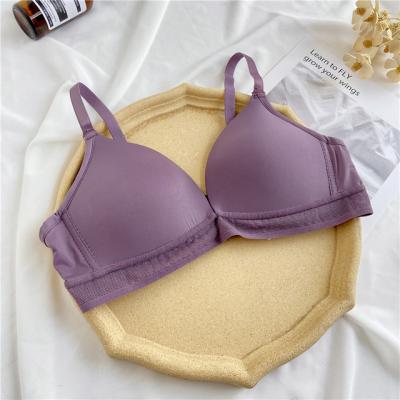 China FINETOO QUICK DRY A Female Ultra-thin Mesh Bras Ladies Brassiere 32-38 B Cup Bra Women Soft Breathable Wireless Fashion Bra Suggest 2020 for sale