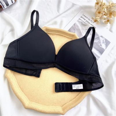 China FINETOO QUICK DRY A Female Ultra-thin Mesh Bras Ladies Brassiere 32-38 B Cup Bra Women Soft Breathable Wireless Fashion Bra Suggest 2020 for sale