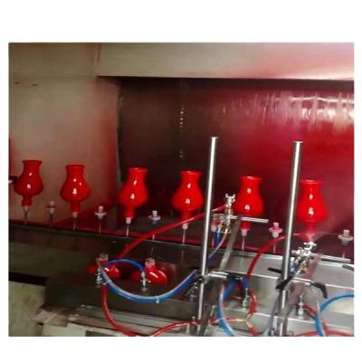 China Shell Plastic Powder Flocking Automatic Spray And Sprinkler Tubing For Glass Bottle, Wine Bottle, Perfume Bottle for sale