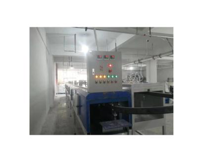 China High Efficiency Worth Buying Table Blister Three-Dimensional Flocking Box Automatic Flocking Line Equipment for sale