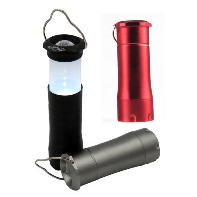 China Camping.Outdoor JELO 2 IN 1 Outdoor Telescopic LED Lantern Flashlight Tent Light Torch Camping Work Light for sale