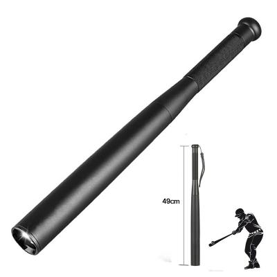 China Top Selling Charge Switch Amazon LED Flashlight 49CM Police Self Defense Baton Defensa Personal Torch Light Other Camping Equipment for sale