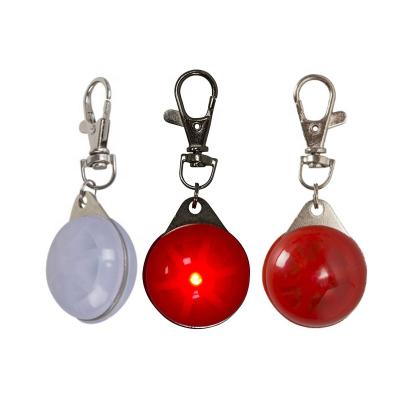 China Promotional Safety Warning Gift LED Key Chain Light Clip On Backpack Safety LED Light Dog Collar Charm And Leash Light Pet Lamp for sale