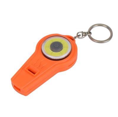 China Easy Bright COB LED Key Chain High Light Key Chain Led Flash Light Emergency Whistle Other Adventuridge Hiking Equipment for sale