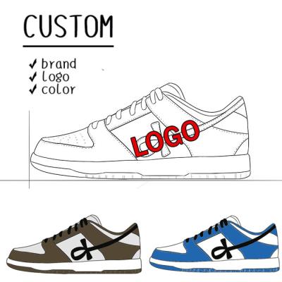 China Cushioning Wholesale High Quality Custom Shoes Retro Brand Mens Fashion Sneakers Designs CUSTOM SB Dunkes Basketball Shoes for sale