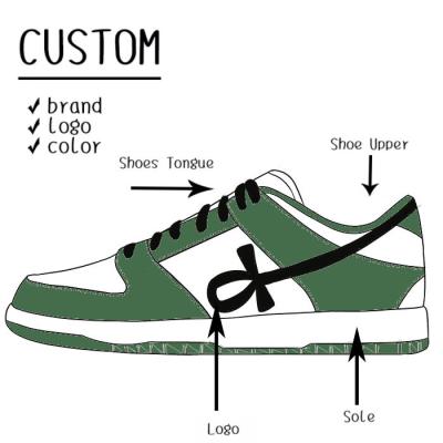 China Cushioning New Custom Your Logo Classic Brand Retro SB Dunkes Mens Fashion Sneakers Custom Made Basketball Shoes for sale