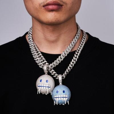 China BOHEMIA Personality Trend Diamond-Studded Iceman Trend Party Hip Hop Frozen Pendant for sale