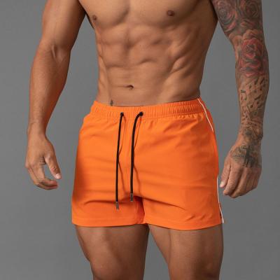 China Hot Selling Lightweight Anti-Wrinkle Beach Shorts Swim Quick Dry White Mens Swimming Shorts for sale