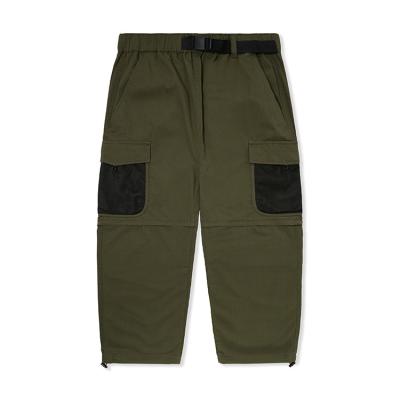 China Popular Selling Anti-Wrinkle Detachable Baggy Cargo Pants Men With Side Pockets for sale