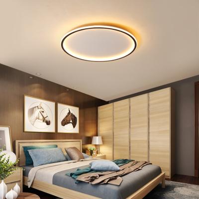 China Nodic Factory Wholesale Modern Round Adjustable Distance Warm Round Ceiling Light Modern Aluminum Minimalist Lamp Led for sale