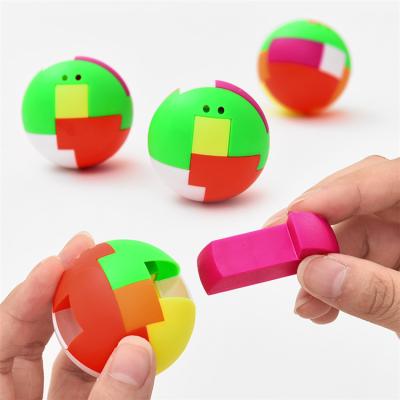 China Playing New Funny Intelligence Insert Set Ball Building Blocks Cube Educational Toy Kid Toys for sale