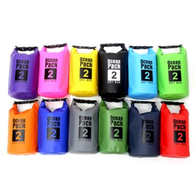 China Custom Fashion Ocean Waterproof Packet Bag Fashion Bucket Single Shoulder Dry Bag Outdoor Swimming Floating Bag JV421 for sale