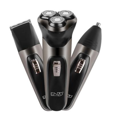 China ENZO Triple Blade 3 in 1 Low Noise Rechargeable Multi-Funcion Rechargeable Ear Trimmer Professional Electric Nose Trimmer Razor Hair Cutting Machine for sale