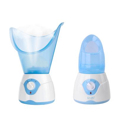 China ENZO Home Use Portable Electric Facial Beauty Humidifier Facial Steamer Nano Professional Nano Steamer DEEP CLEANING Ionic Facial Steamer for sale