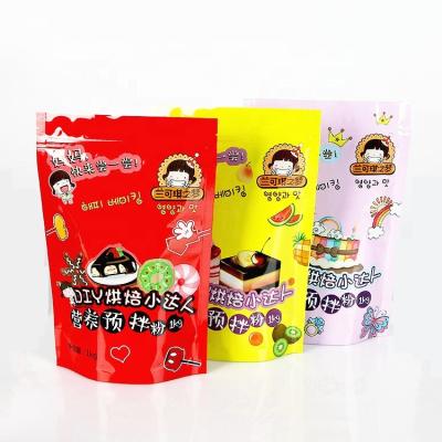 China Custom Printed Standup Cookies Moisture Proof Food Packaging Zipper Pouch Packaging Food Bags for sale